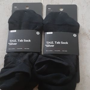 T.H.E. Tab Sock *Silver